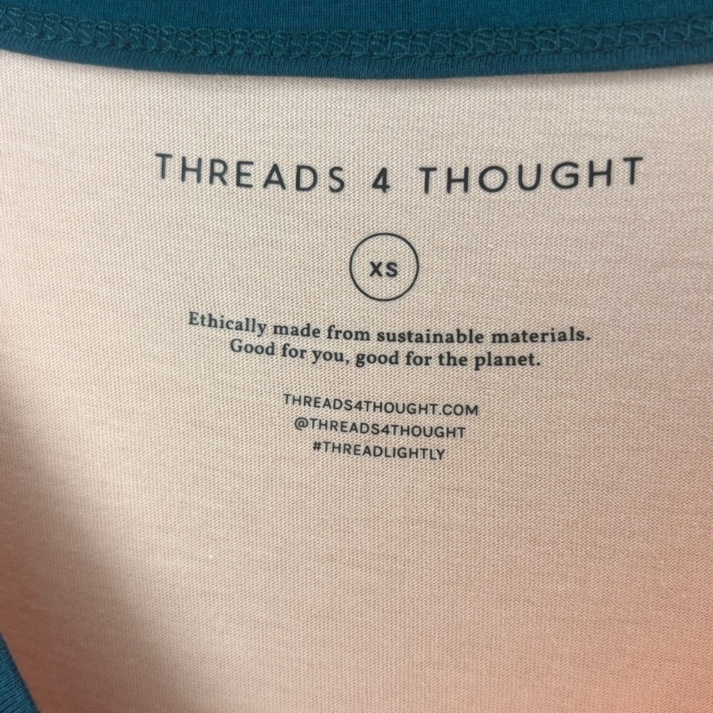 Threads 4 Thought 🌱 | Intramural Superstar Tee Size XS 💕 | New With Tags 🏷️ - Picture 5 of 7